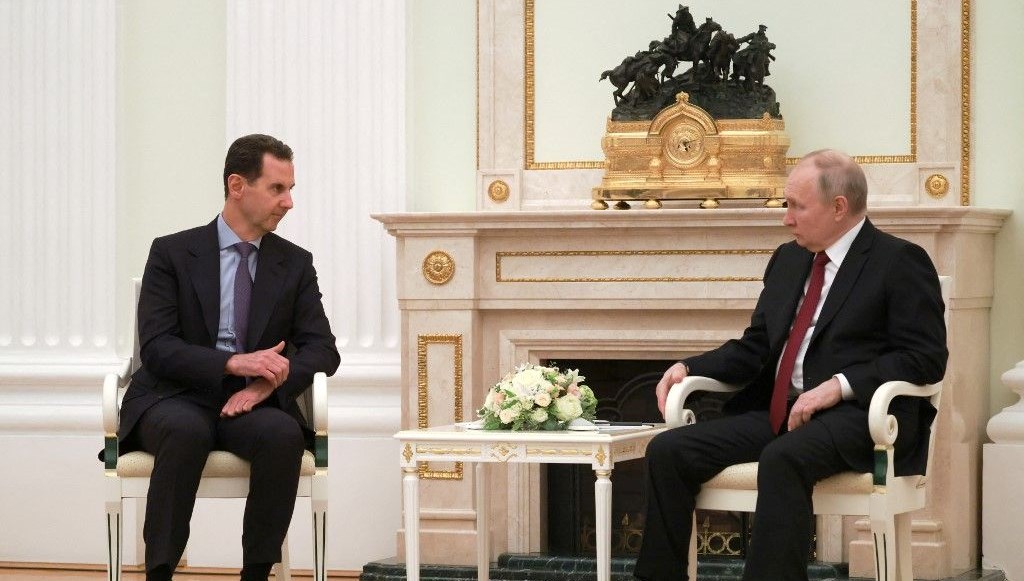 Putin Moskova’da Esad ile bir araya geldi